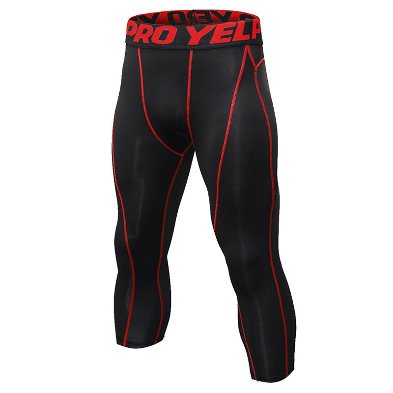 Men's PRO Cropped Fitness Training Pants