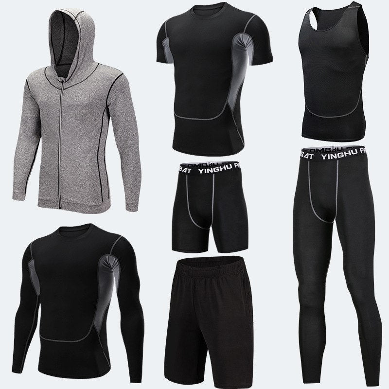 Men's 7pcs / Compression Workout set