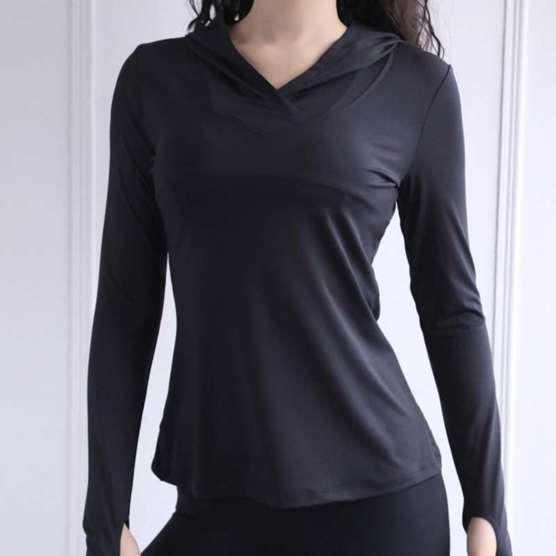 Women's Long Sleeve Yoga Workout Shirt