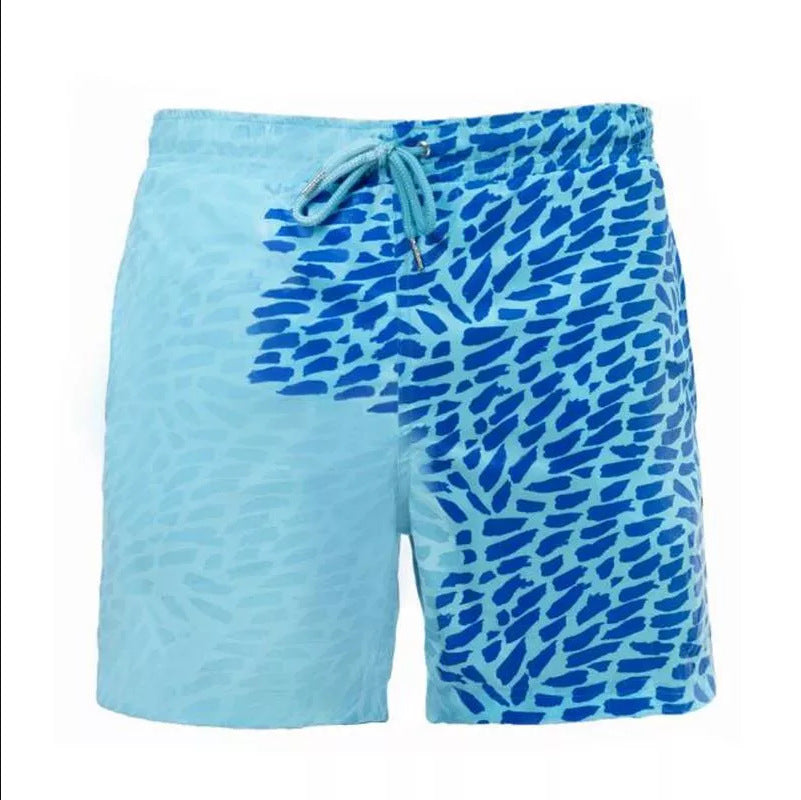 Men's Magical Color Change Beach Shorts