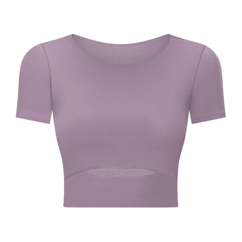 Women's Slim Soft Workout Crop Top