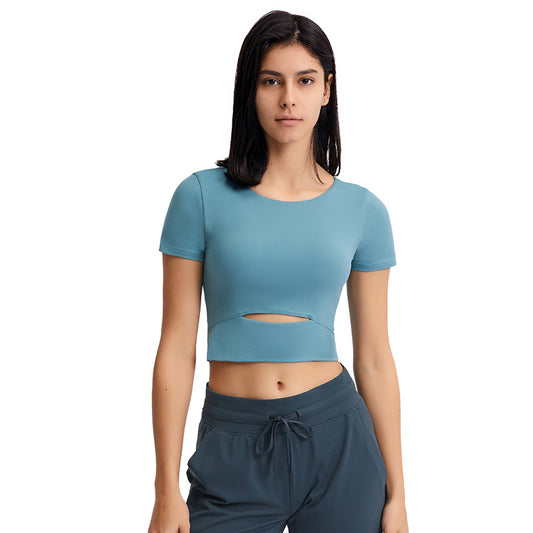 Women's Slim Soft Workout Crop Top