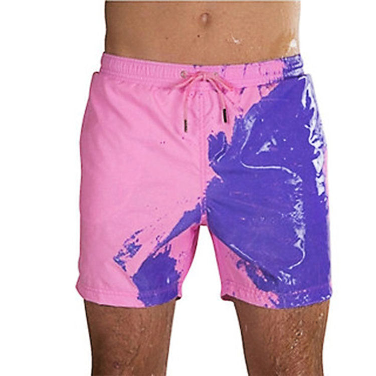 Men's Magical Color Change Beach Shorts