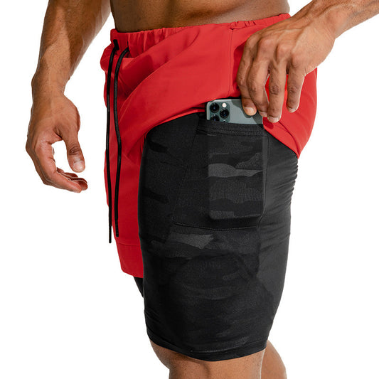 Men's Workout Shorts with Liner