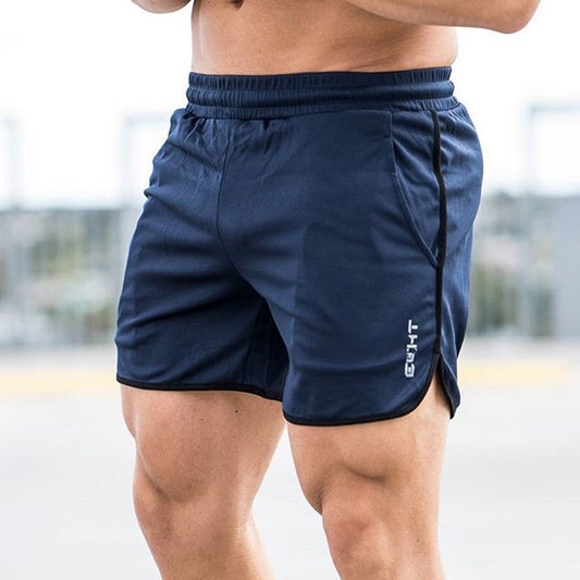 Men's quick-dry bodybuilding sport shorts