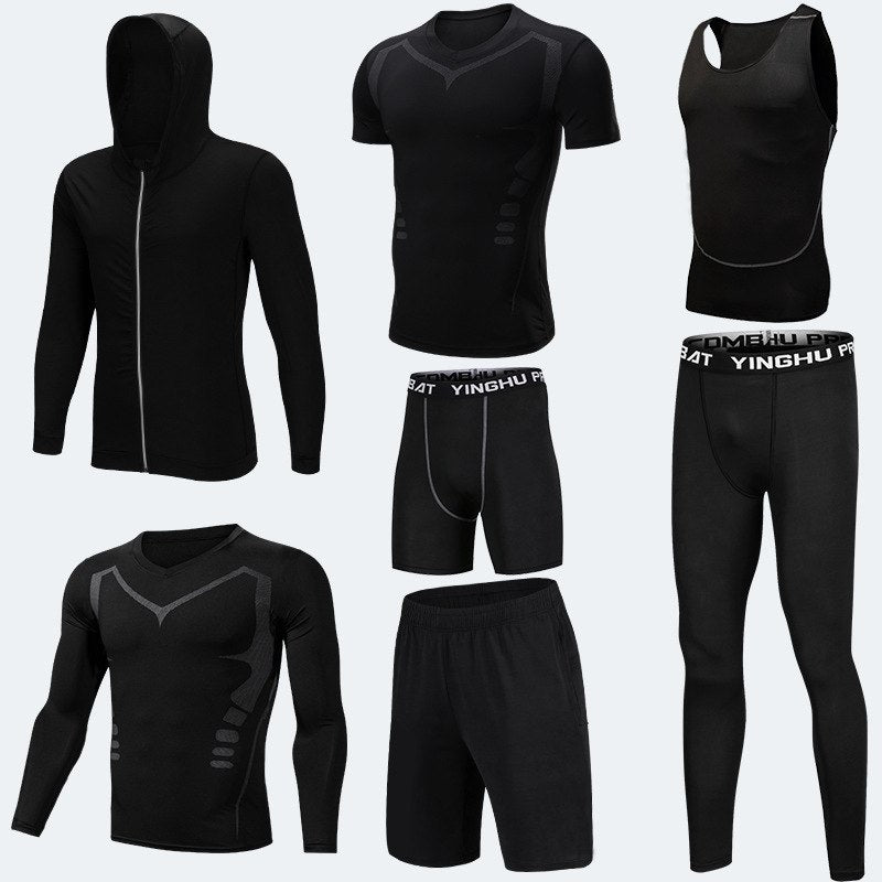 Men's 7pcs / Compression Workout set