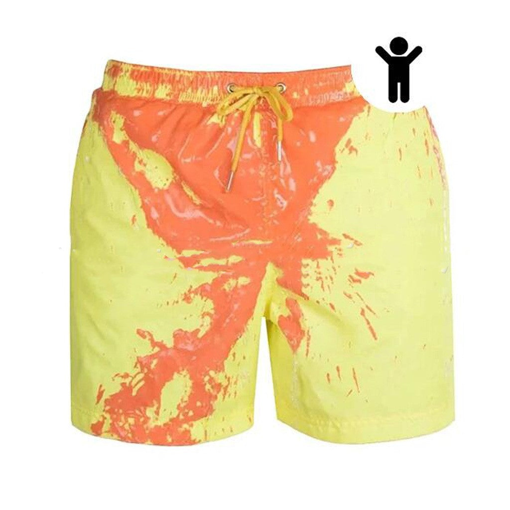 Men's Magical Color Change Beach Shorts