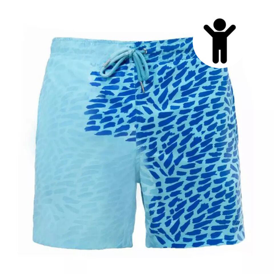 Men's Magical Color Change Beach Shorts