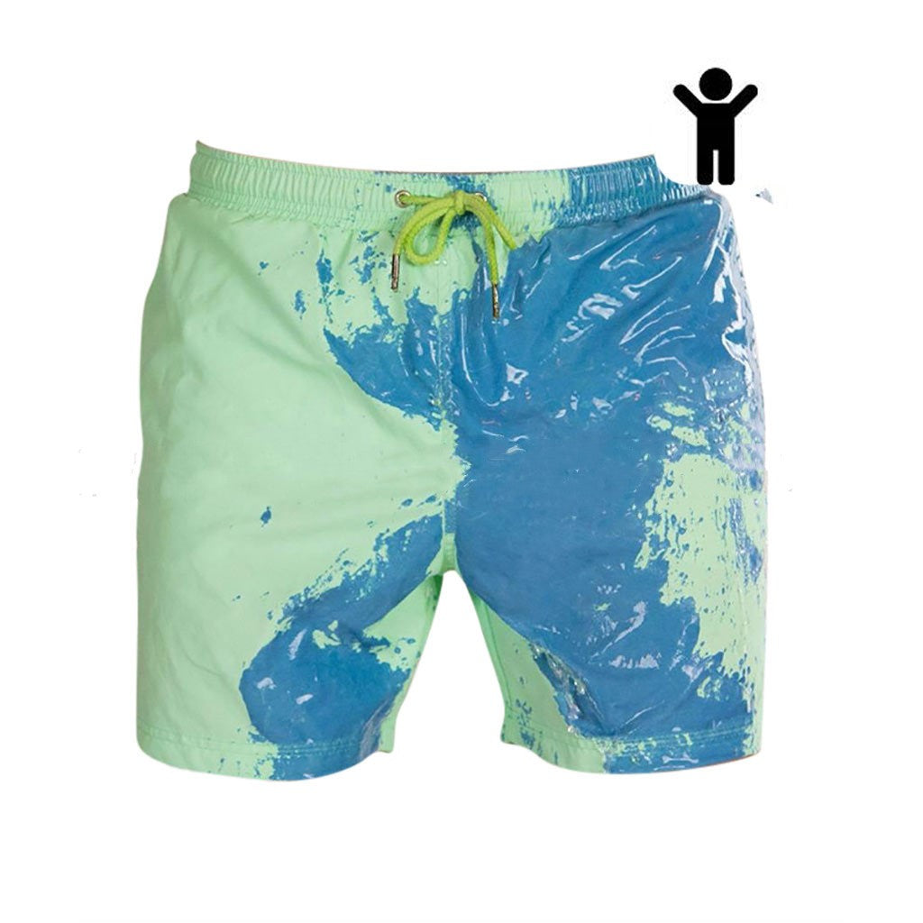 Men's Magical Color Change Beach Shorts