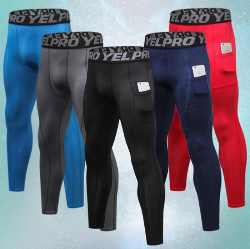 Men's Fitness Sweat Pants with Pocket PRO Technology