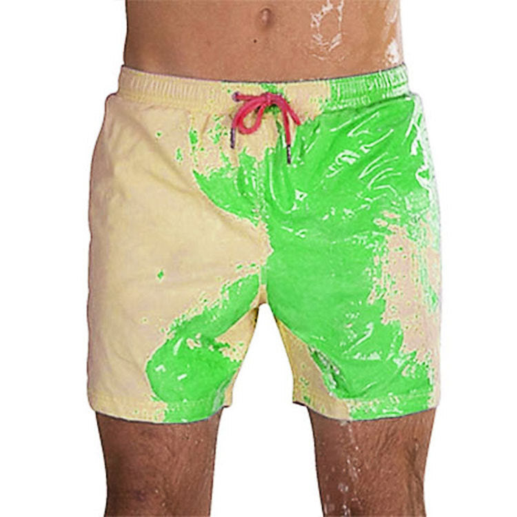 Men's Magical Color Change Beach Shorts