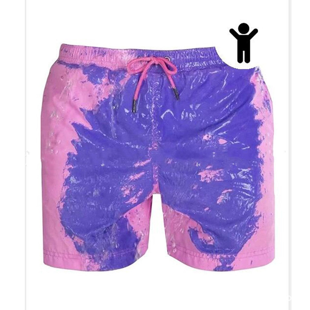 Men's Magical Color Change Beach Shorts