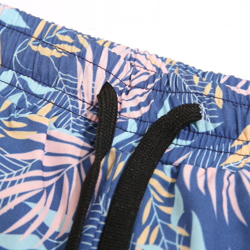 Men's Loose Double Layer Swimming Trunks