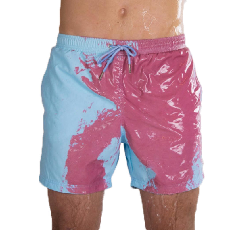 Men's Magical Color Change Beach Shorts