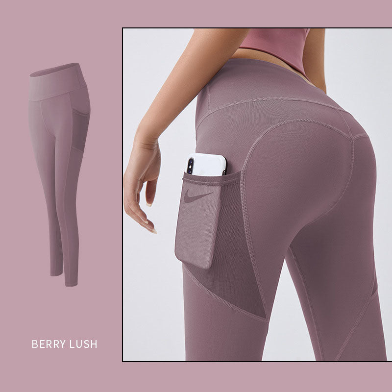 Women's Sculpting Yoga Pants With Side Pockets