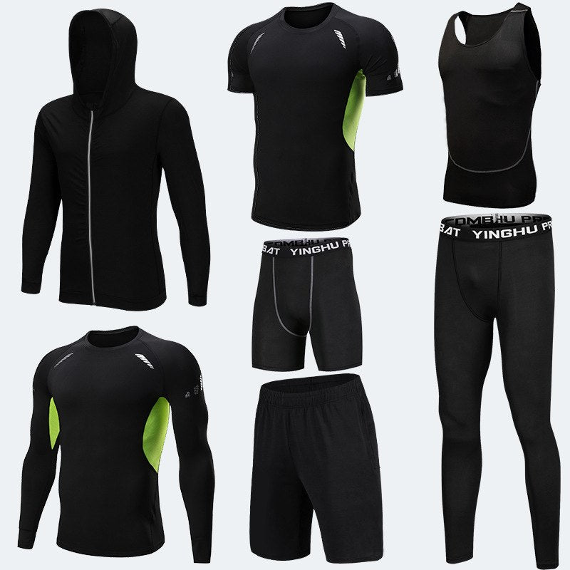 Men's 7pcs / Compression Workout set