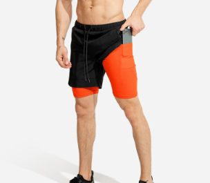 Men's Workout Shorts with Liner