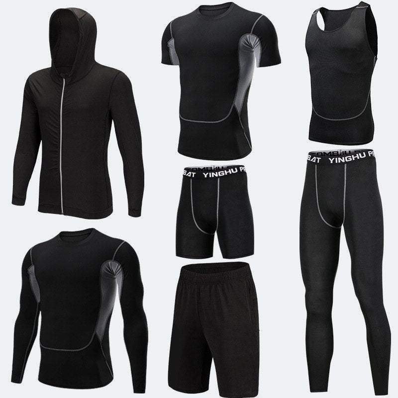 Men's 7pcs / Compression Workout set