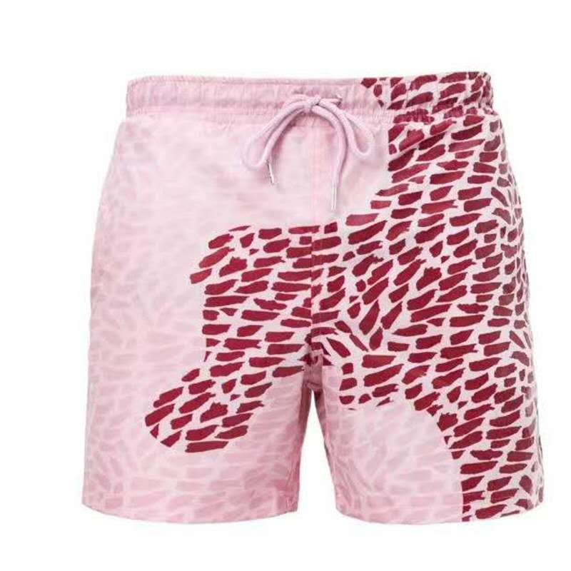 Men's Magical Color Change Beach Shorts