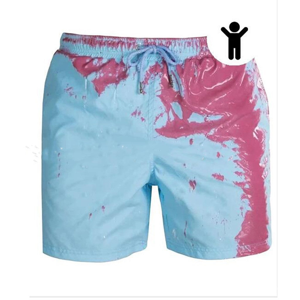 Men's Magical Color Change Beach Shorts