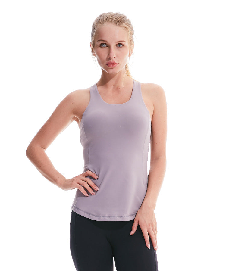 Women's Sleeveless Crossback Yoga Workout Top