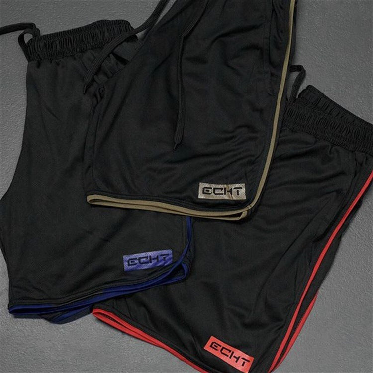 Men's quick-dry bodybuilding sport shorts