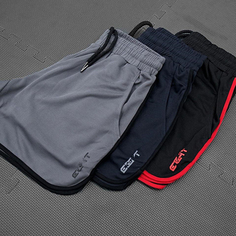 Men's quick-dry bodybuilding sport shorts