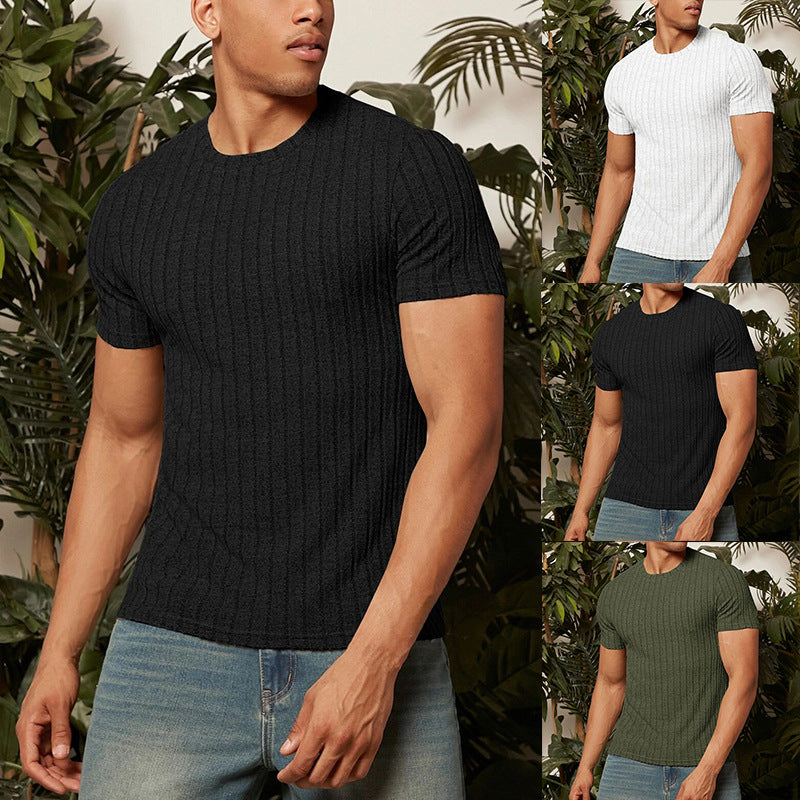 Summer Original Collar Men's T-shirt