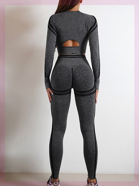 Women's Premium Booty Yoga Pants Workout Sports Set