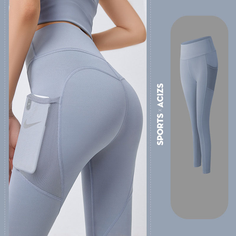 Women's Sculpting Yoga Pants With Side Pockets