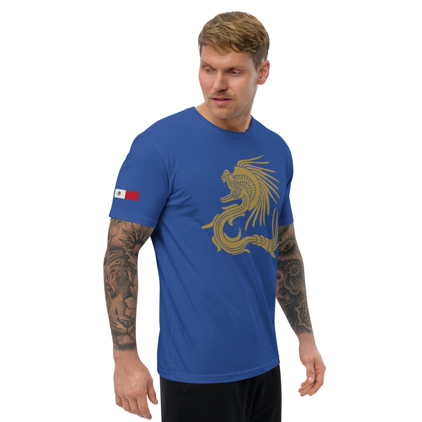 Ancient Feathered Serpent Fitted T-shirt