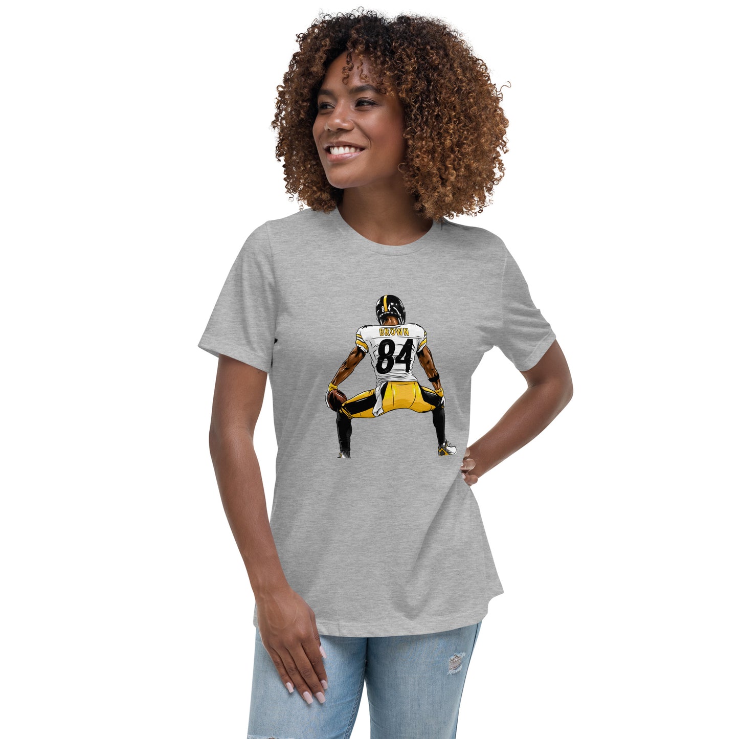 Antonio Brown Premium Relaxed T-shirt For Women