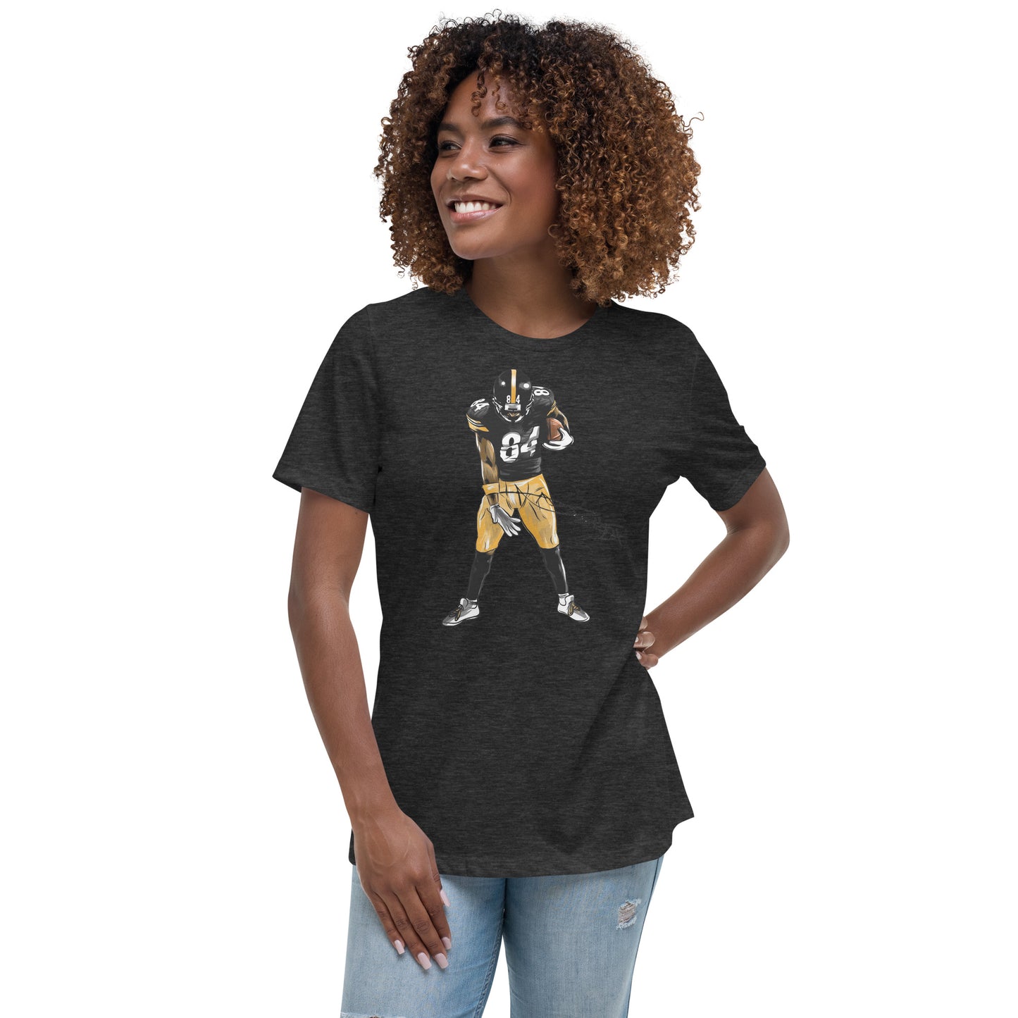 Antonio Brown Premium Relaxed T-shirt For Women