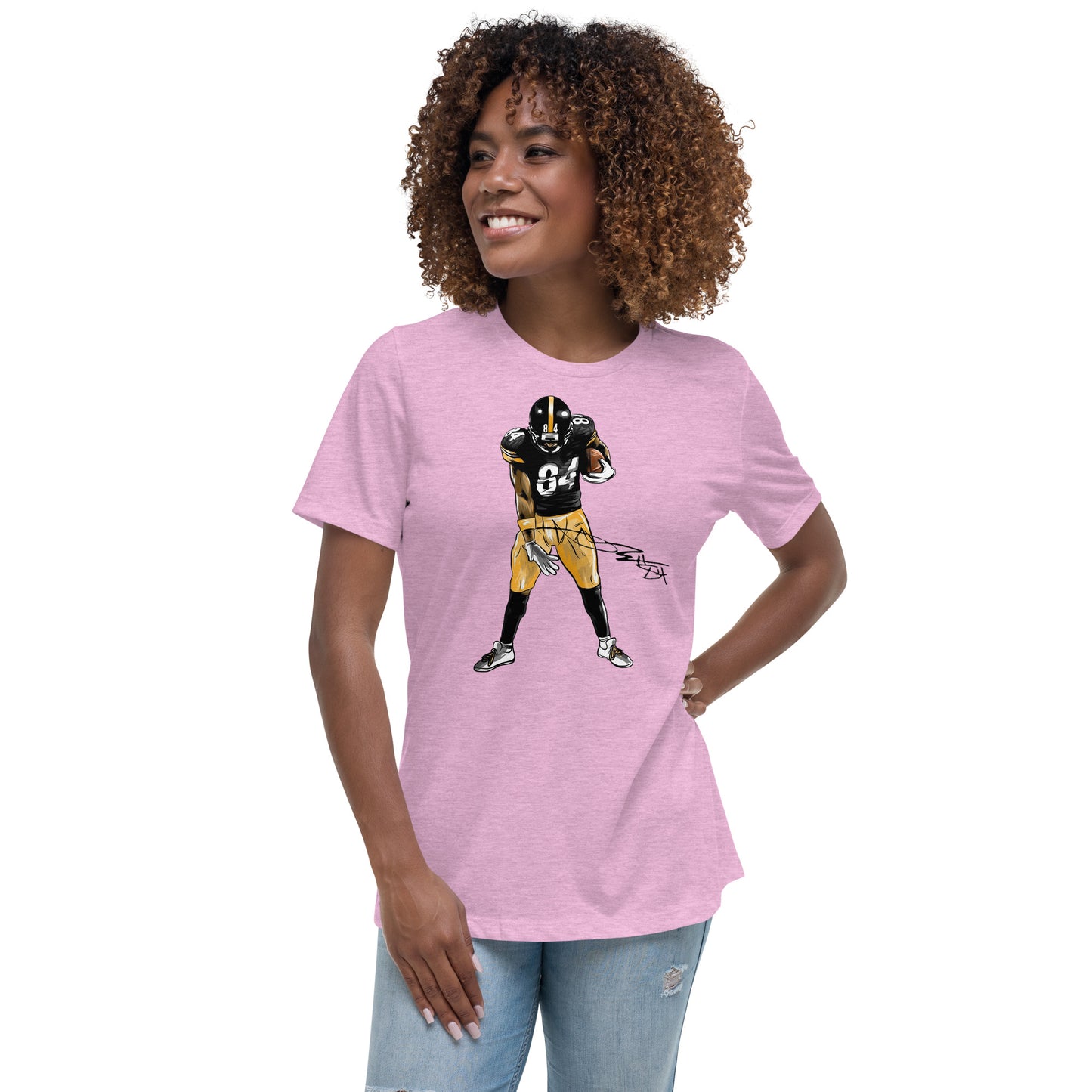 Antonio Brown Premium Relaxed T-shirt For Women