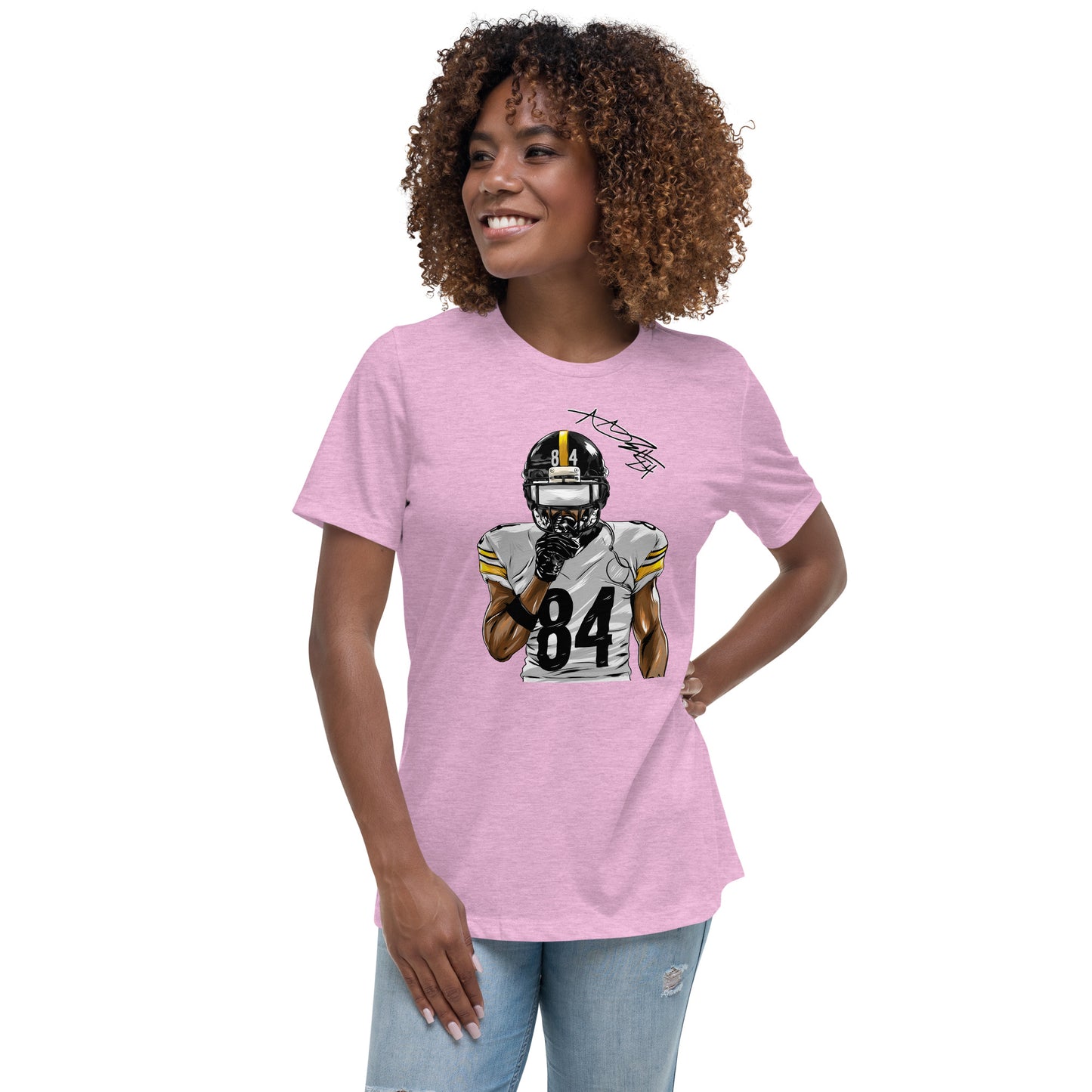 Antonio Brown Premium Relaxed T-shirt For Women