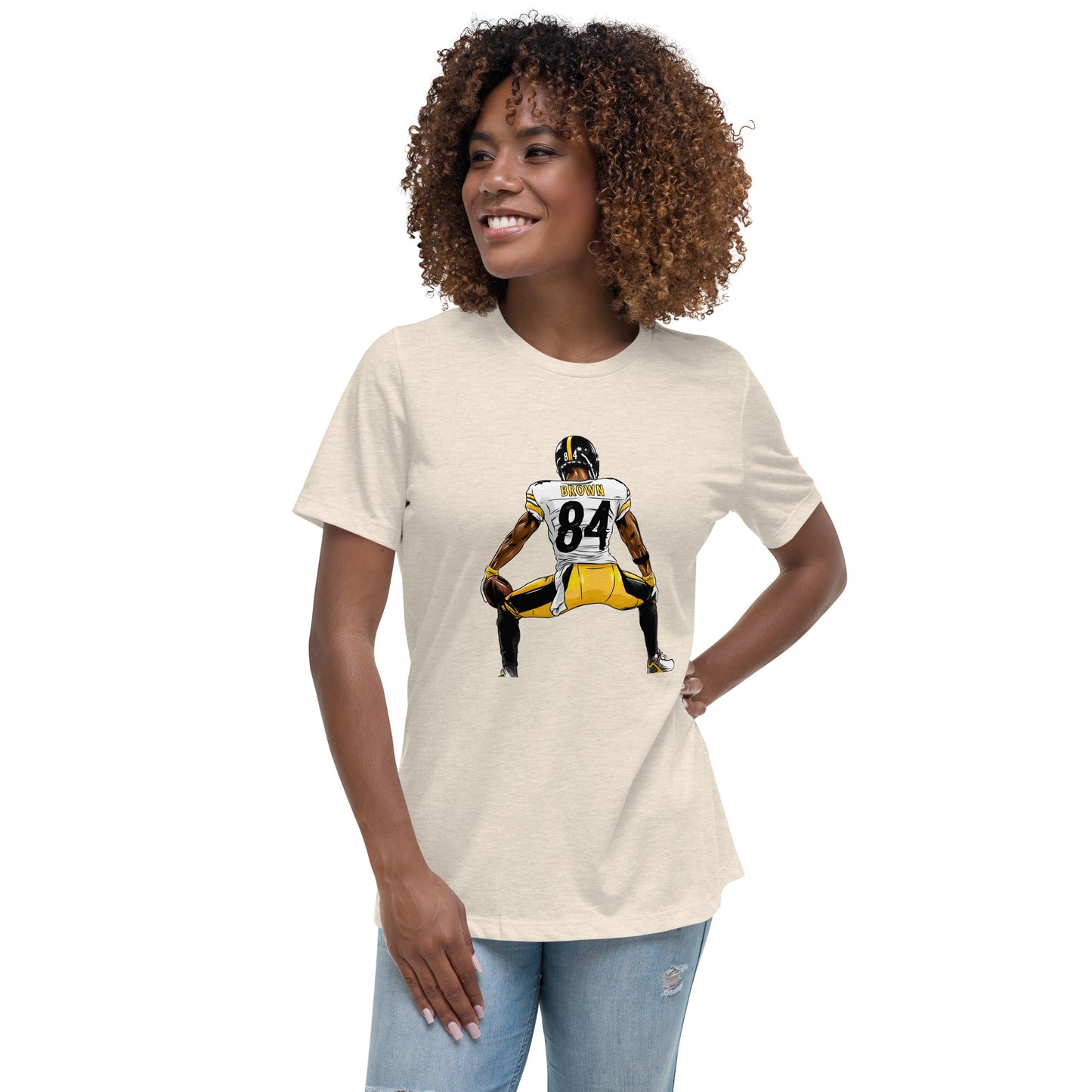 Antonio Brown Premium Relaxed T-shirt For Women