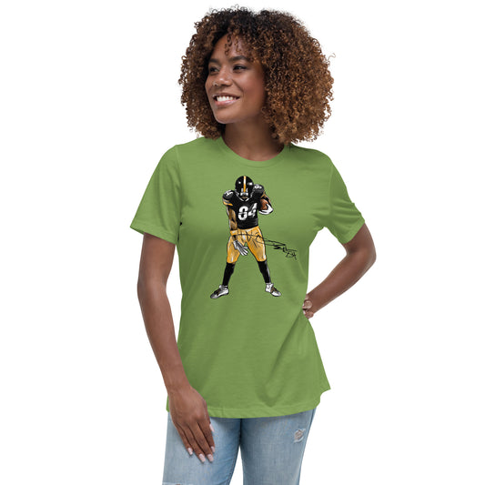 Official Licensed Pittsburgh Steelers Antonio Brown NFL Tshirt For Women