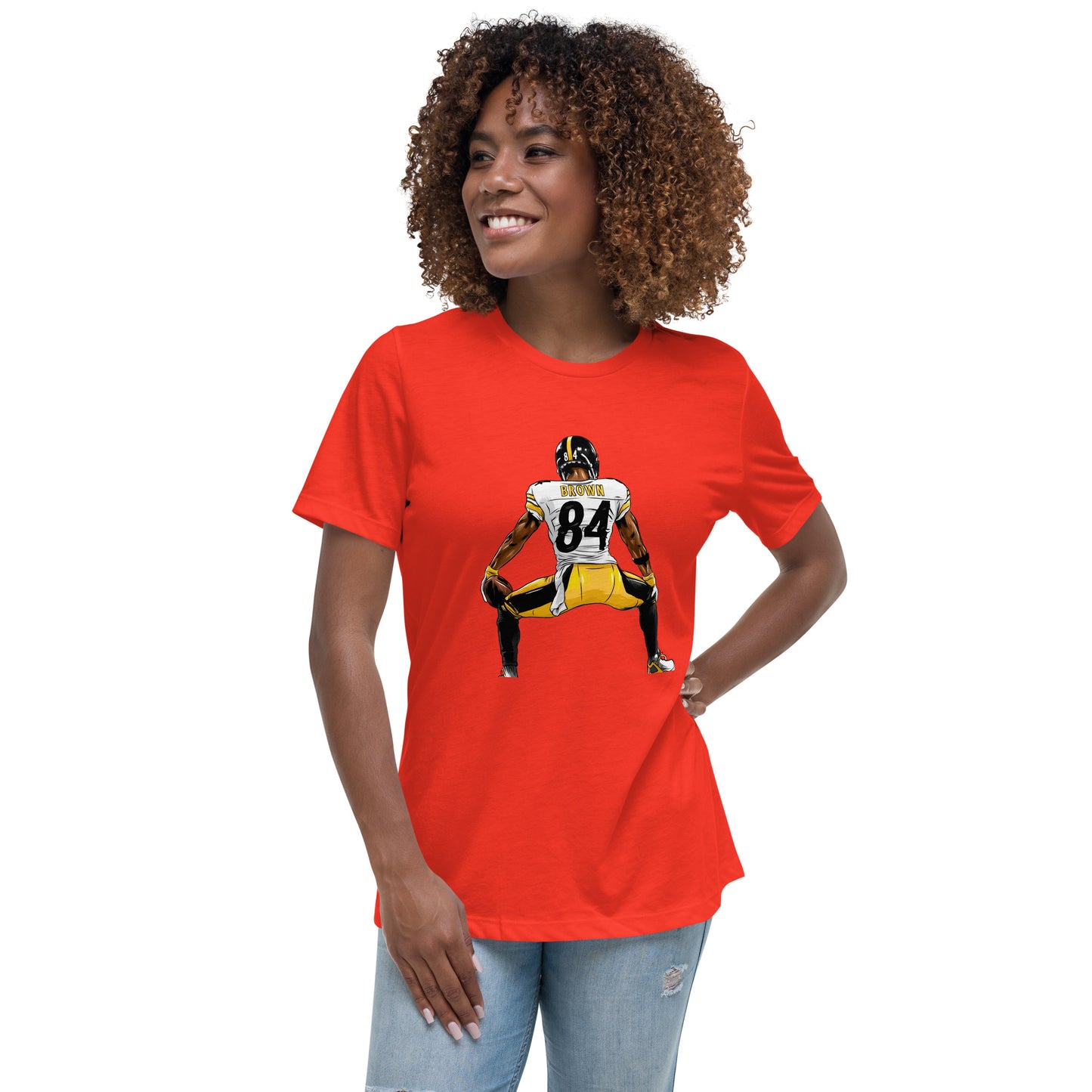 Antonio Brown Premium Relaxed T-shirt For Women