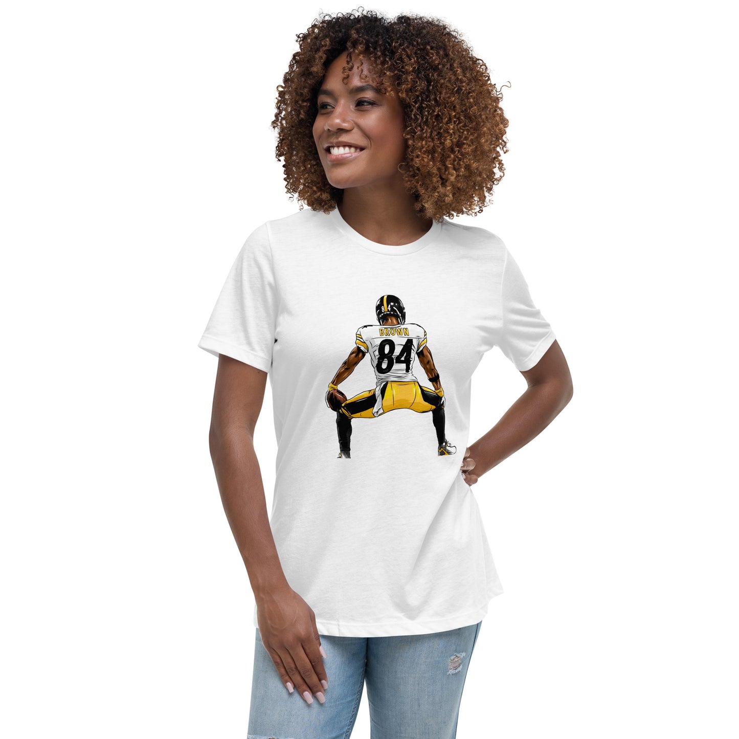 Antonio Brown Premium Relaxed T-shirt For Women