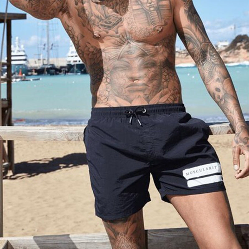Athletic swim shorts sales