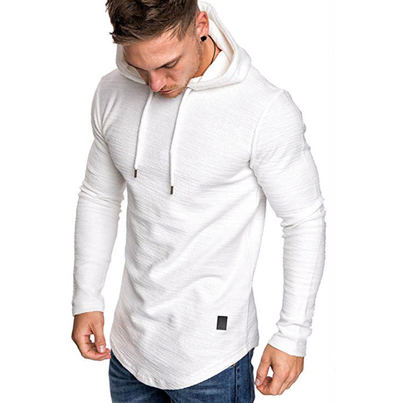 Men's Long Sleeve Casual Hooded Sweatshirt