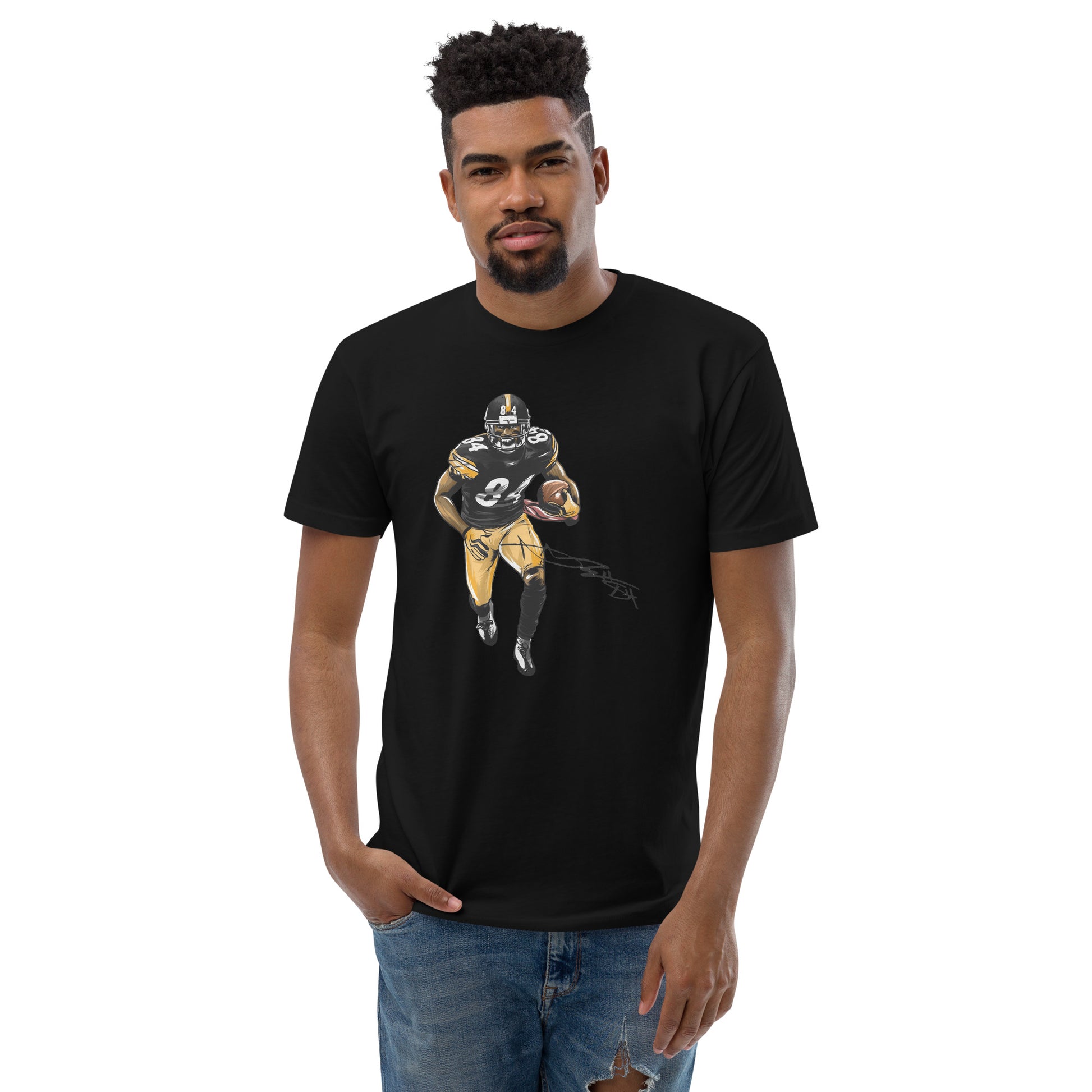 Official Licensed Pittsburgh Steelers Antonio Brown NFL Tshirt For Men