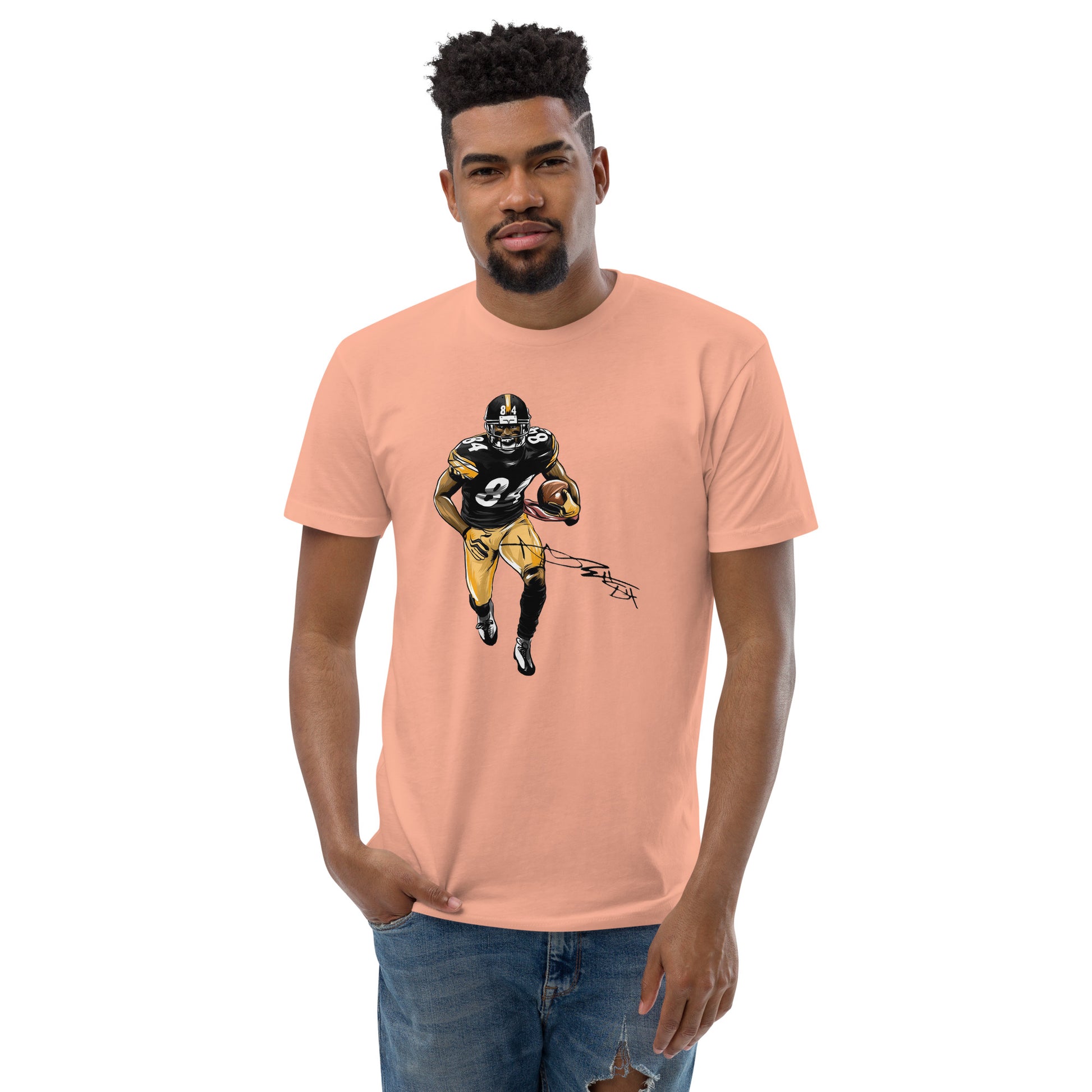 Official Licensed Pittsburgh Steelers Antonio Brown NFL Tshirt For Men