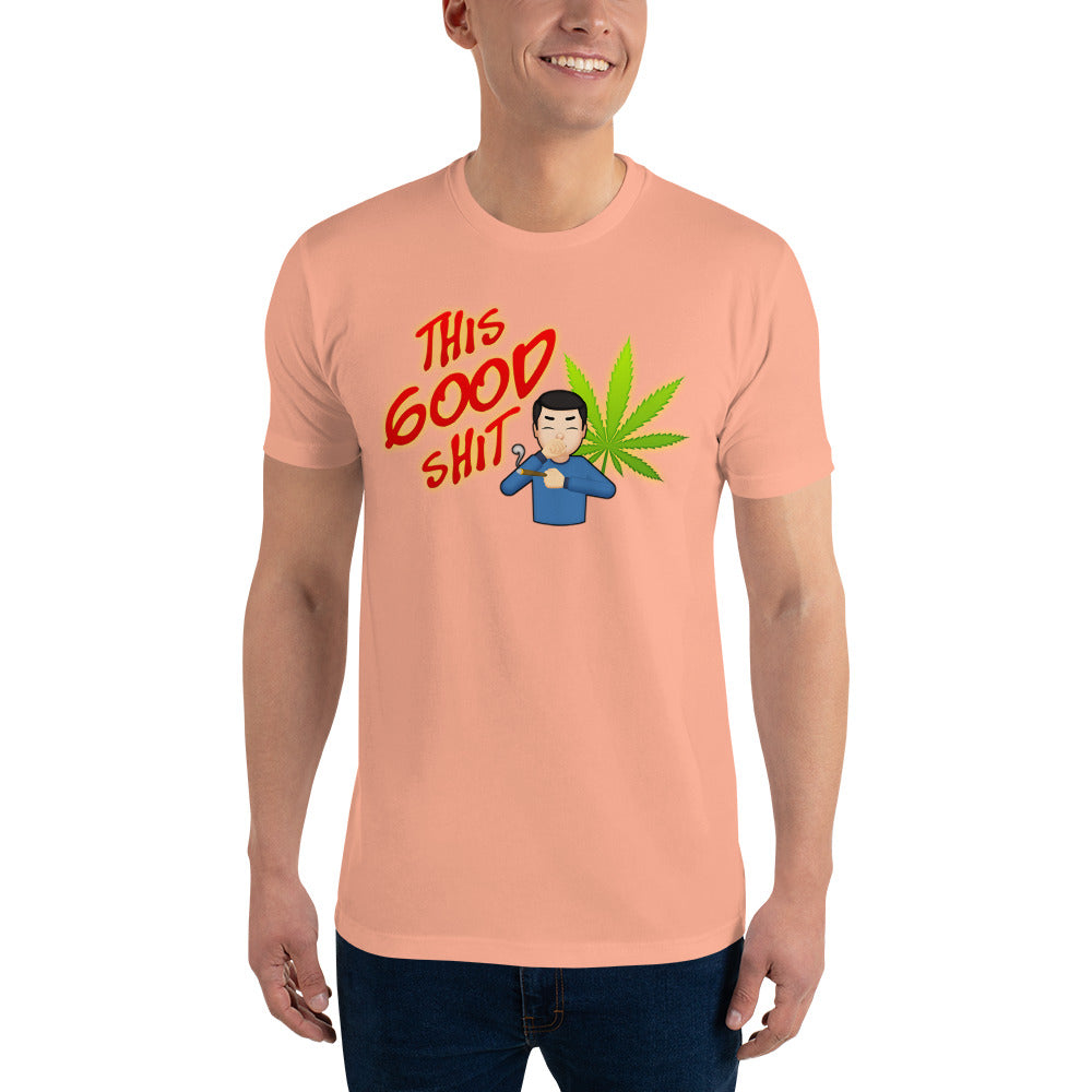 Emoji Weed Cannabis Sativa Indica Blunt Joint Bong Dispensary Festival Fun Tshirt