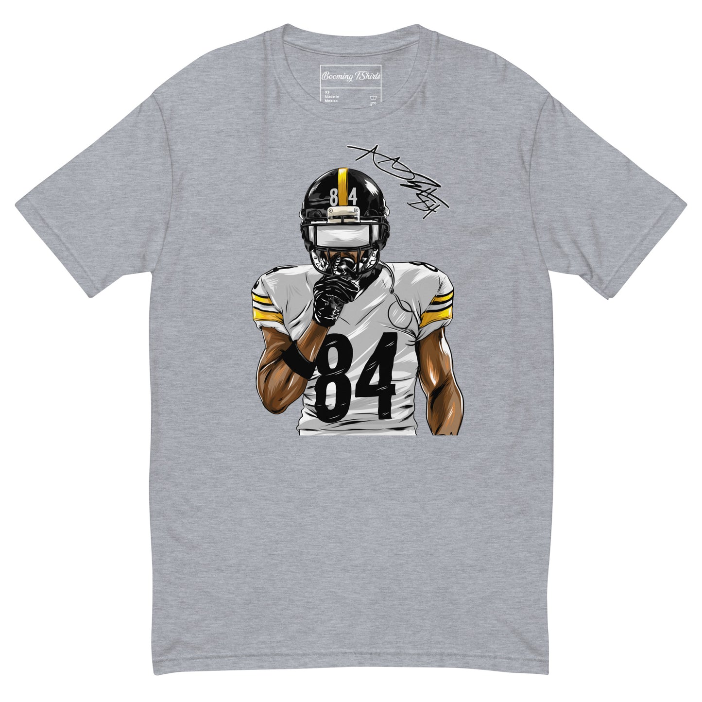 Premium Official Licensed Pittsburgh Steelers Antonio Brown NFL Tshirt For Men