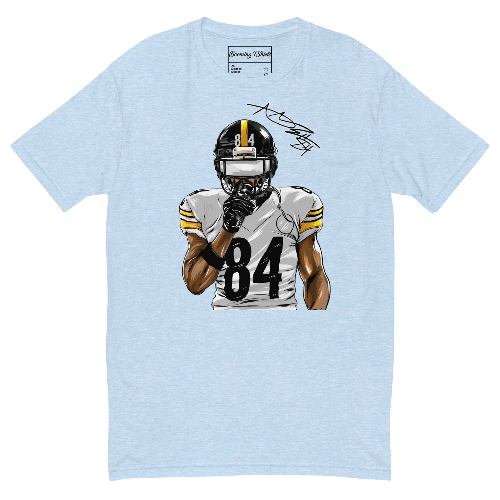 Premium Official Licensed Pittsburgh Steelers Antonio Brown NFL Tshirt For Men