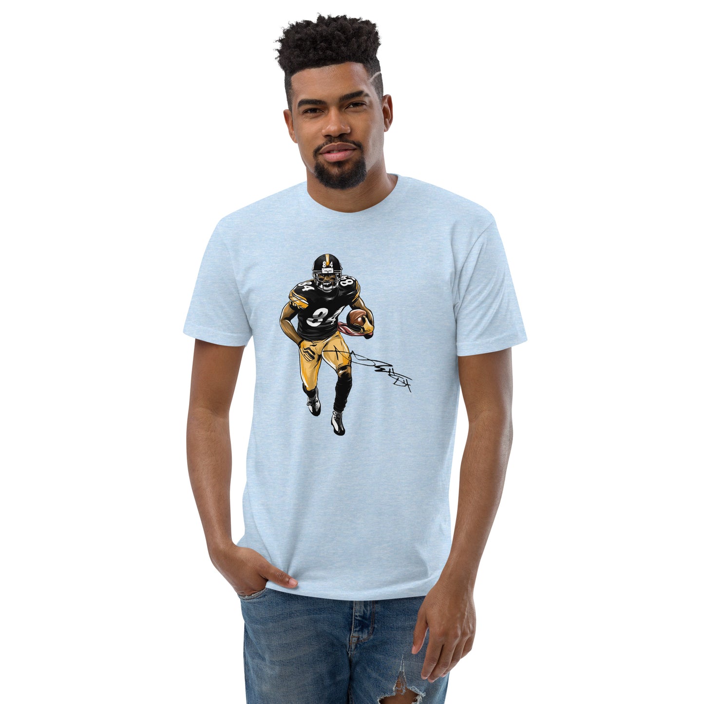 Official Licensed Pittsburgh Steelers Antonio Brown NFL Tshirt For Men