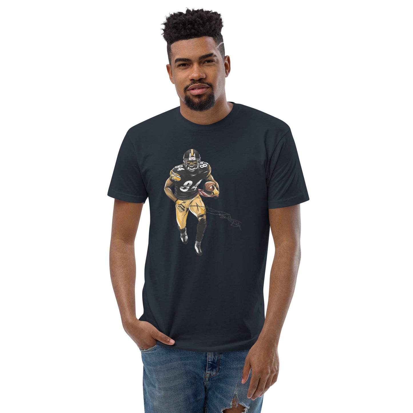 Official Licensed Pittsburgh Steelers Antonio Brown NFL Tshirt For Men