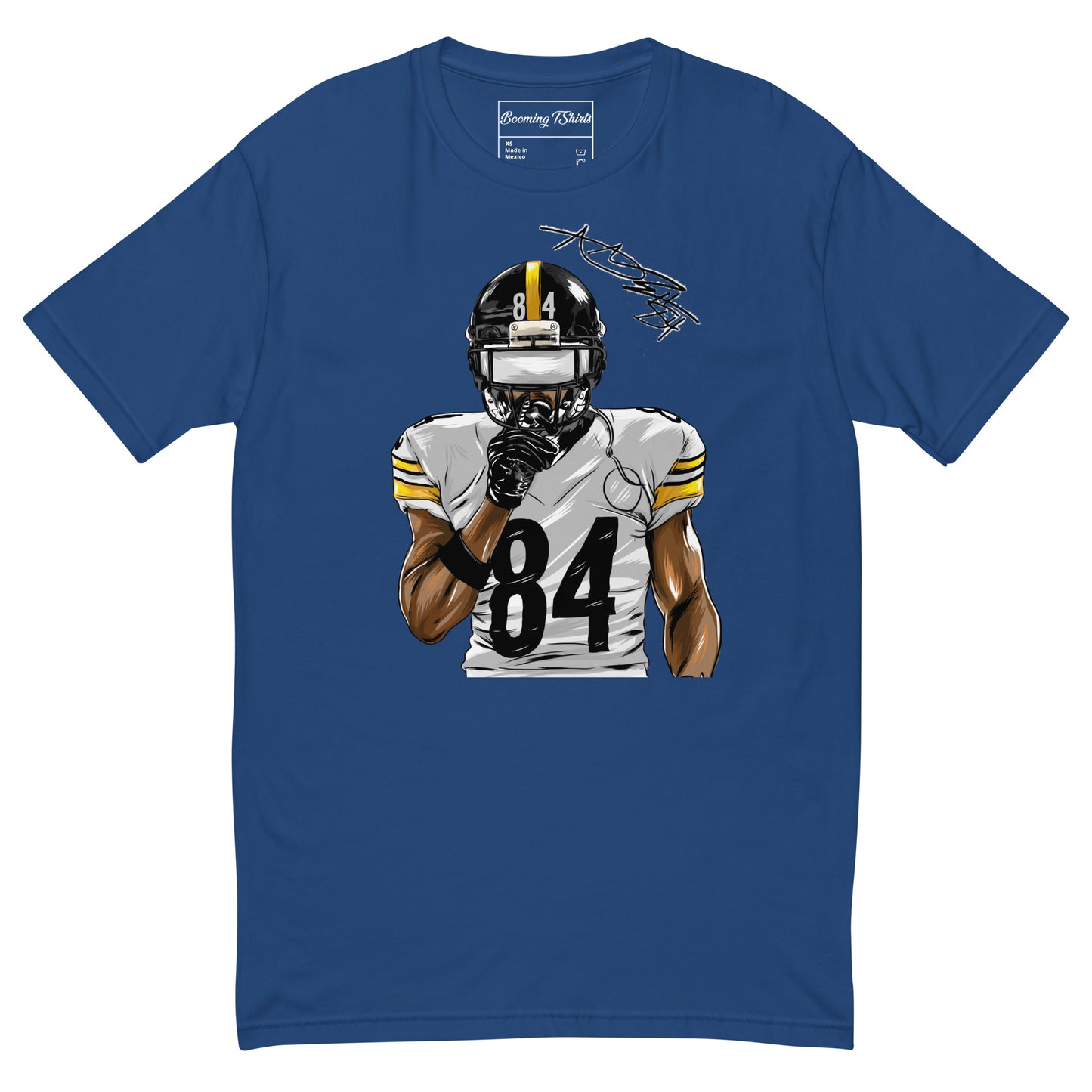 Premium Official Licensed Pittsburgh Steelers Antonio Brown NFL Tshirt For Men