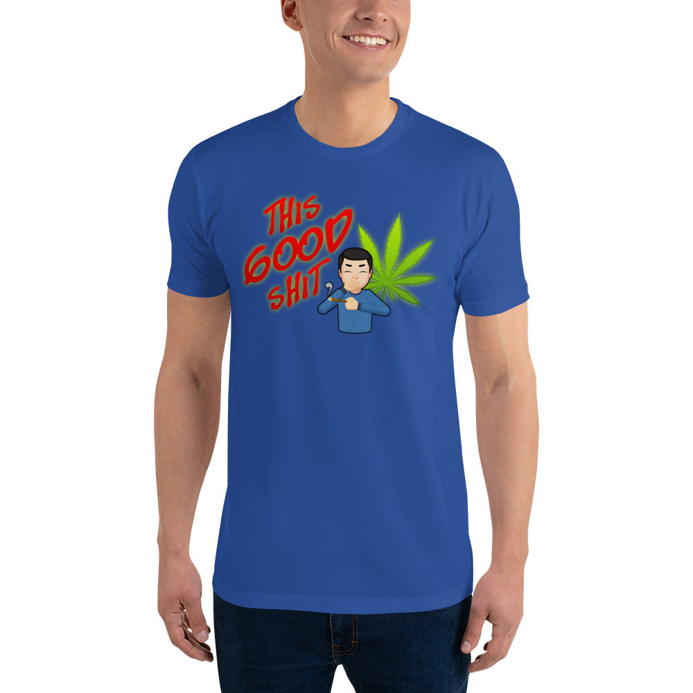 Emoji Weed Cannabis Sativa Indica Blunt Joint Bong Dispensary Festival Fun Tshirt